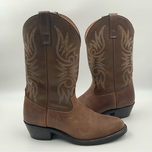 Laredo Men’s Lea Vamp Fox Casual Cowboy Boots. Size 8.5.